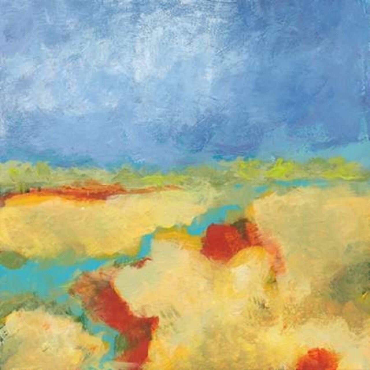 Meandering River Poster Print by Jan Weiss - Item # VARPDXW542D